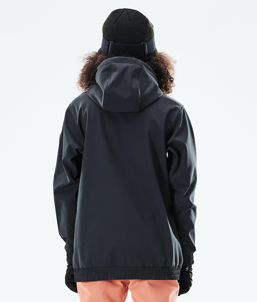 Dope Wylie Snowboardjacke Damen Schwarz | 231-DVWGUO