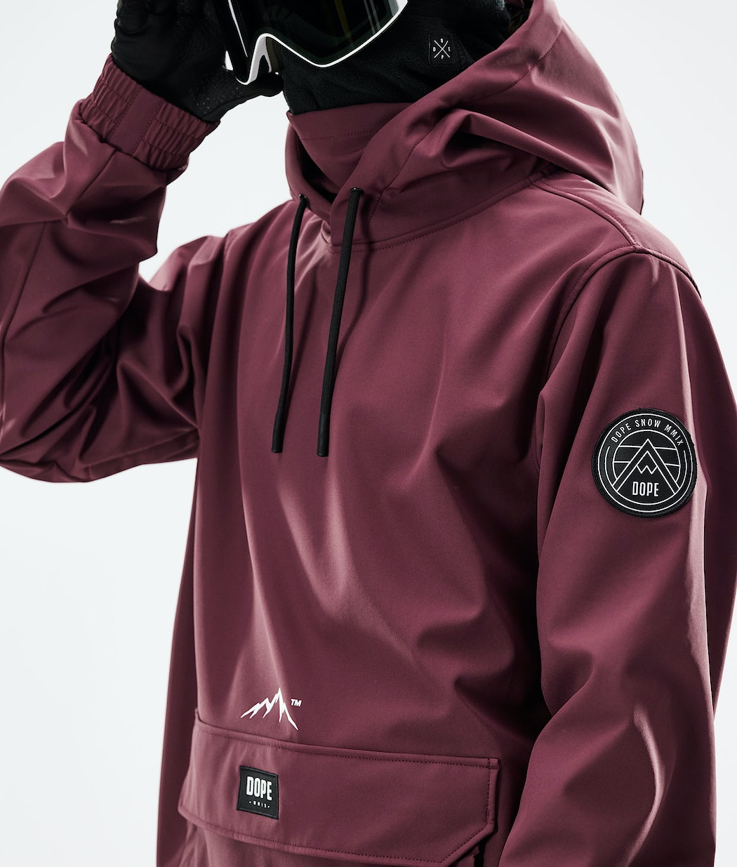 Dope Wylie Snowboardjacke Herren Bordeaux | 642-FZTUCA