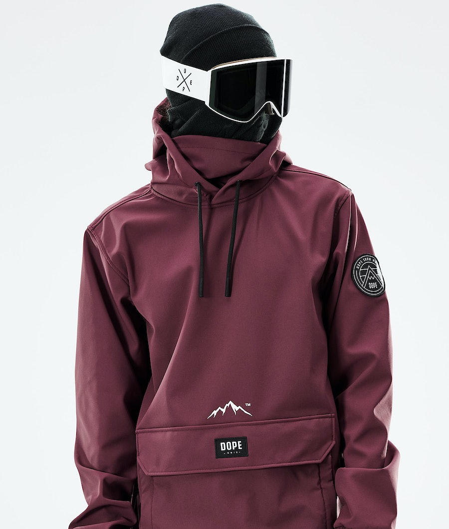 Dope Wylie Snowboardjacke Herren Bordeaux | 642-FZTUCA