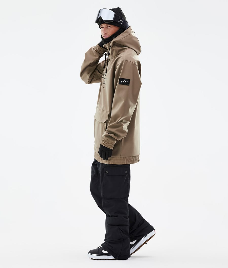 Dope Wylie Snowboardjacke Herren Khaki | 285-RSGOIV