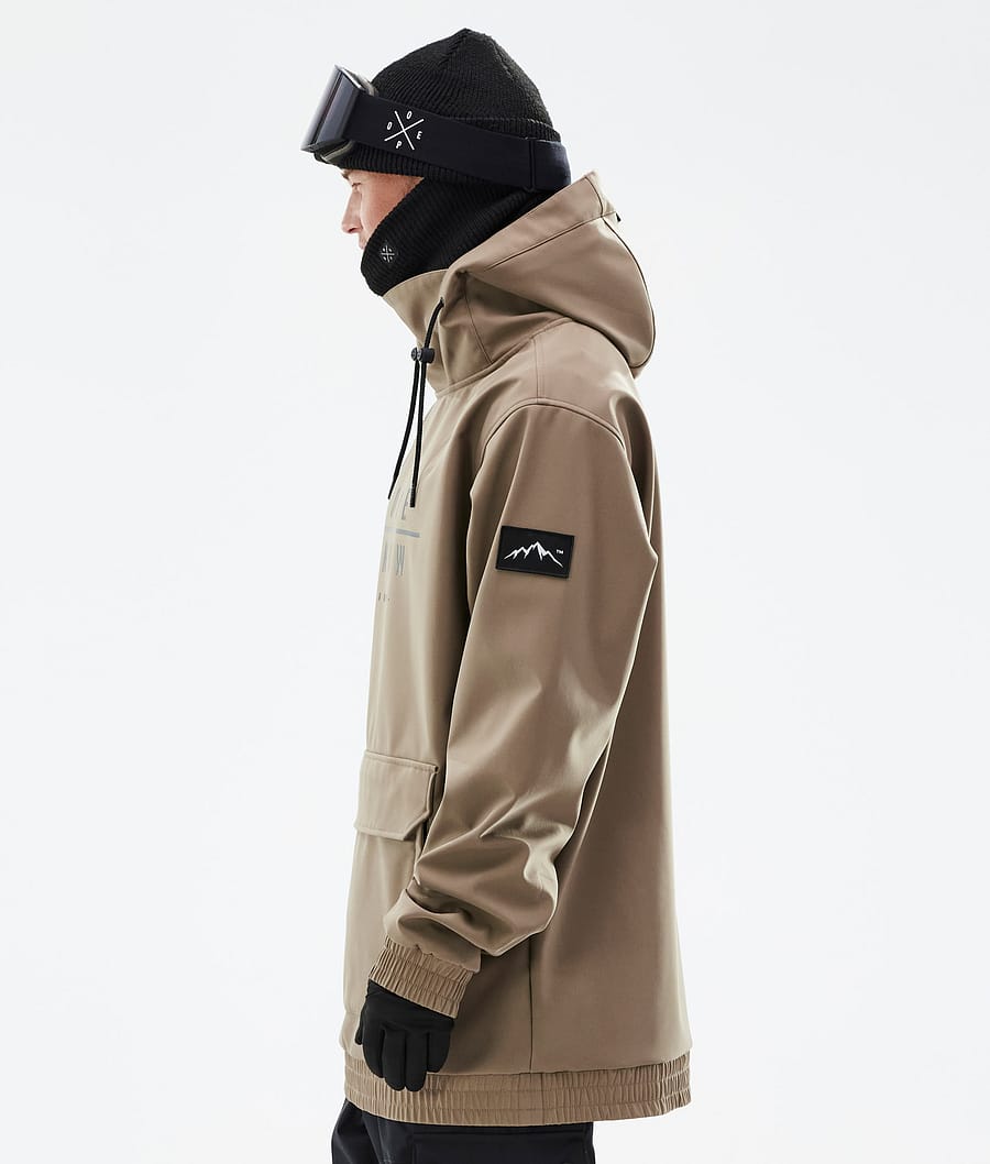 Dope Wylie Snowboardjacke Herren Khaki | 285-RSGOIV