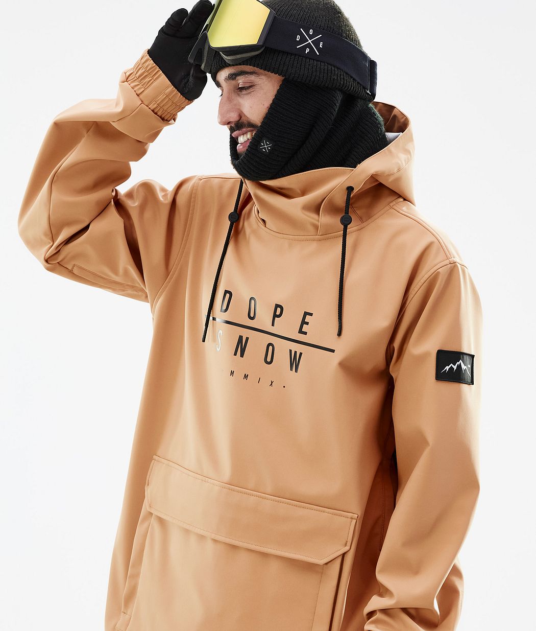 Dope Wylie Snowboardjacke Herren Khaki Gelb | 920-NXAZQE