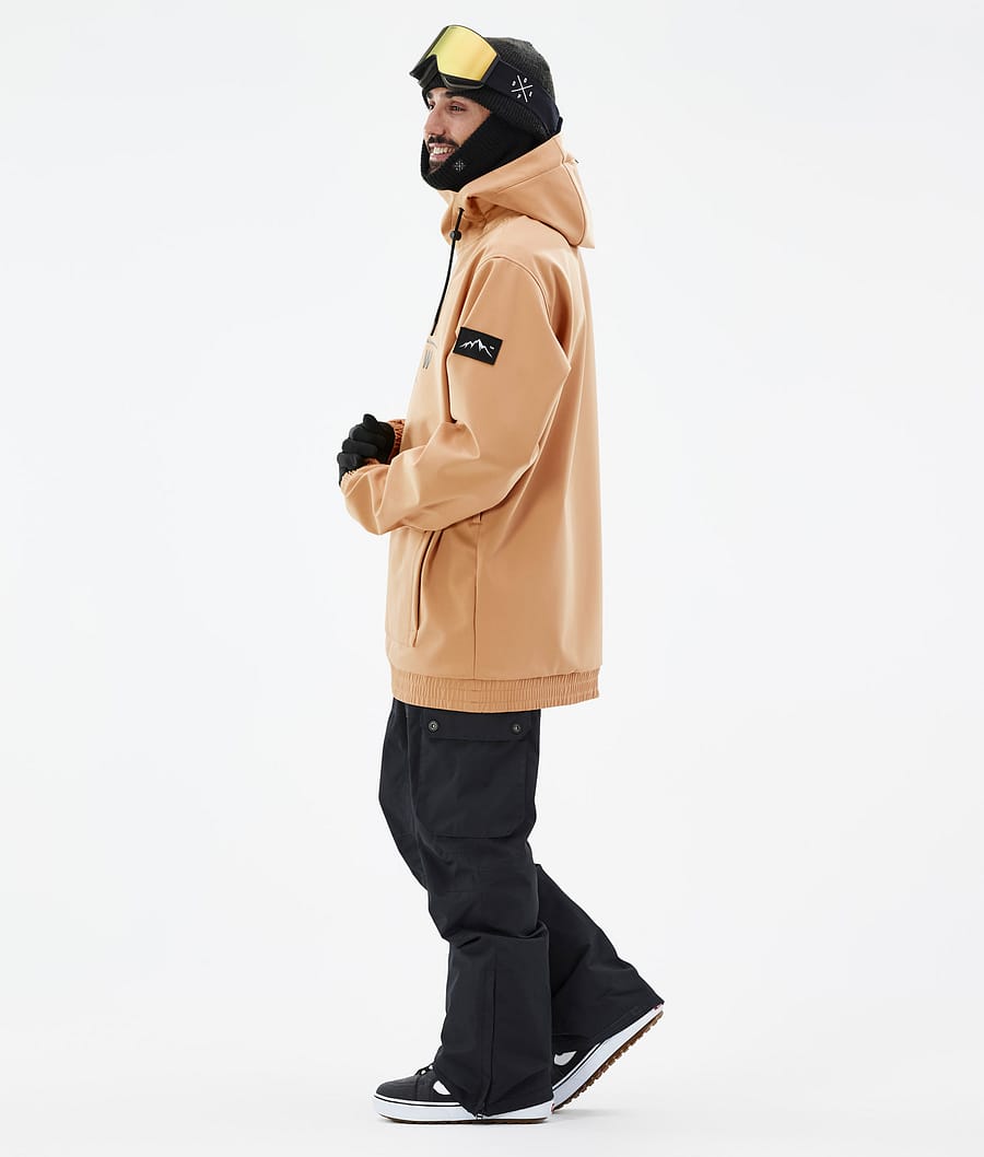 Dope Wylie Snowboardjacke Herren Khaki Gelb | 920-NXAZQE