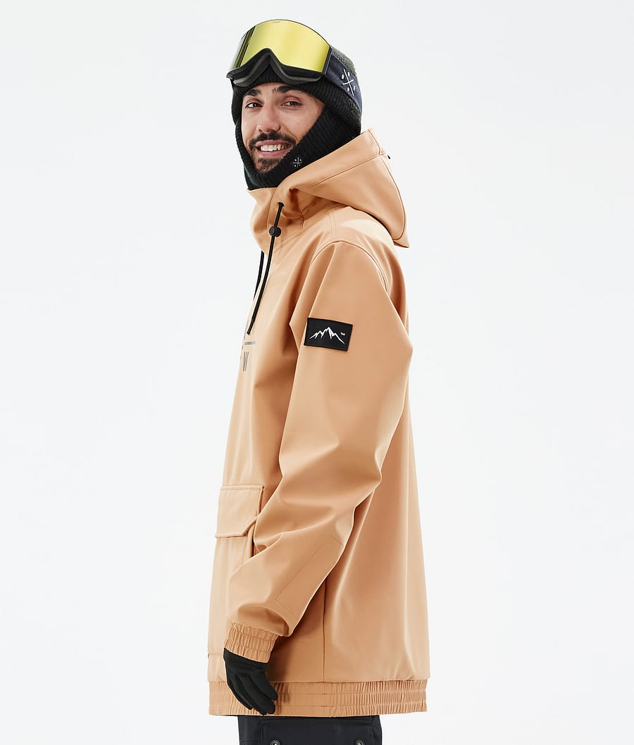 Dope Wylie Snowboardjacke Herren Khaki Gelb | 920-NXAZQE