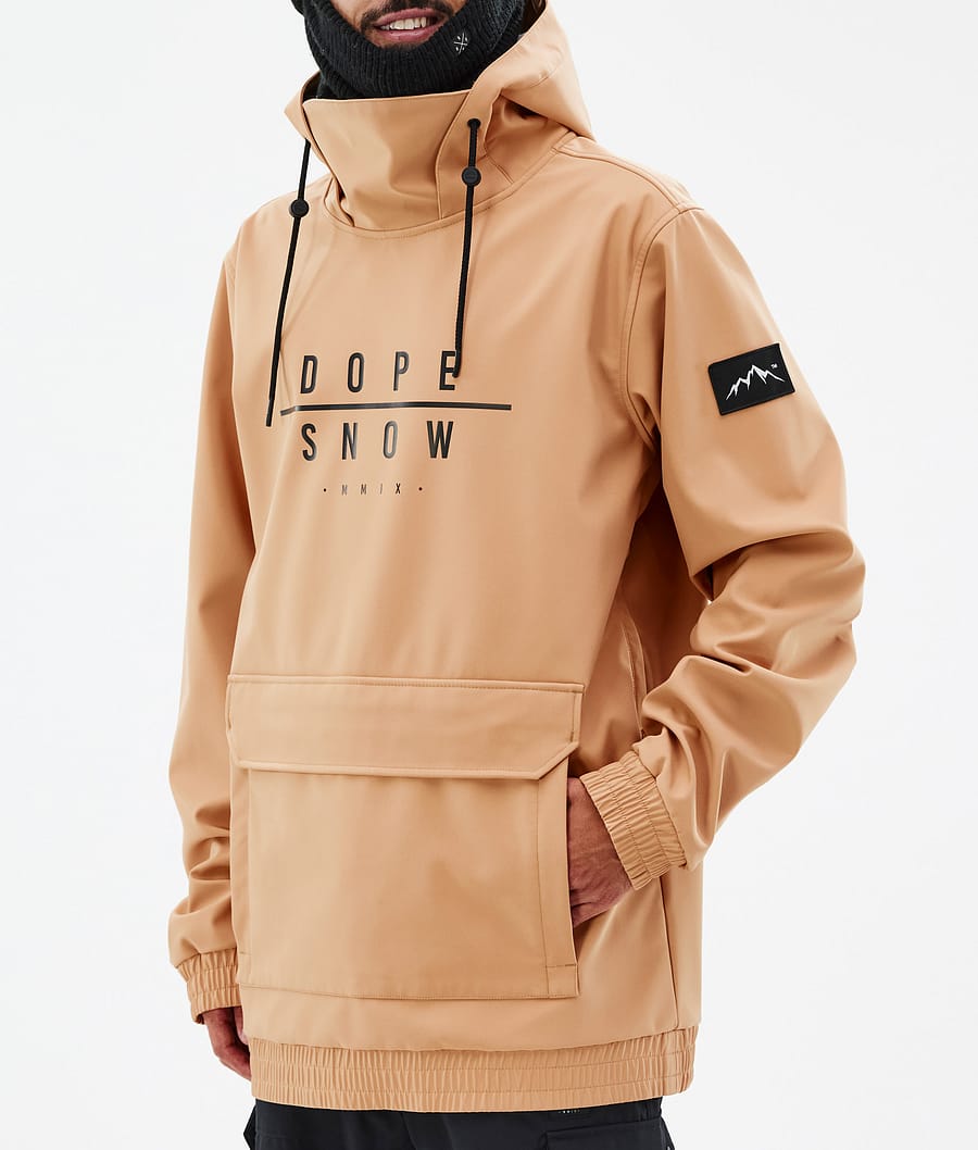 Dope Wylie Snowboardjacke Herren Khaki Gelb | 920-NXAZQE