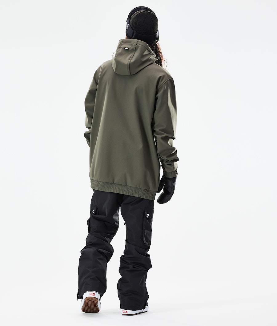 Dope Wylie Snowboardjacke Herren Olivgrün Grün | 739-OLJNKC
