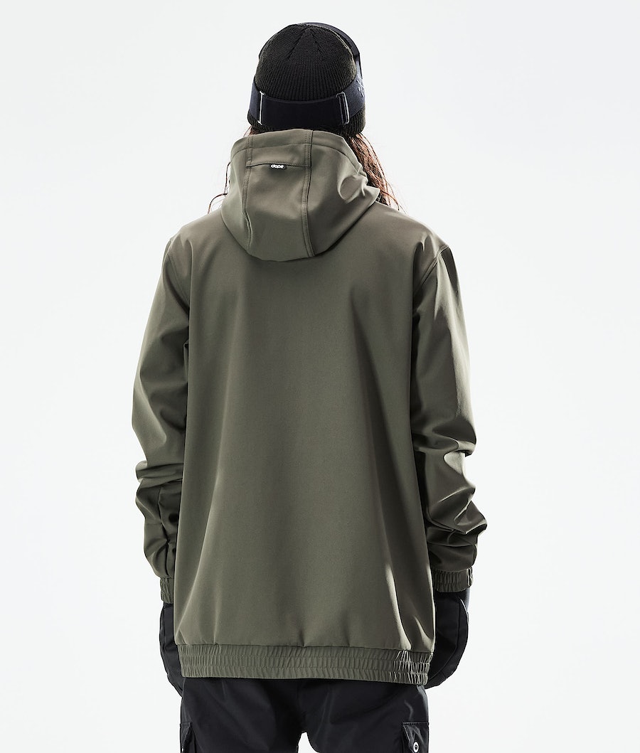 Dope Wylie Snowboardjacke Herren Olivgrün Grün | 739-OLJNKC