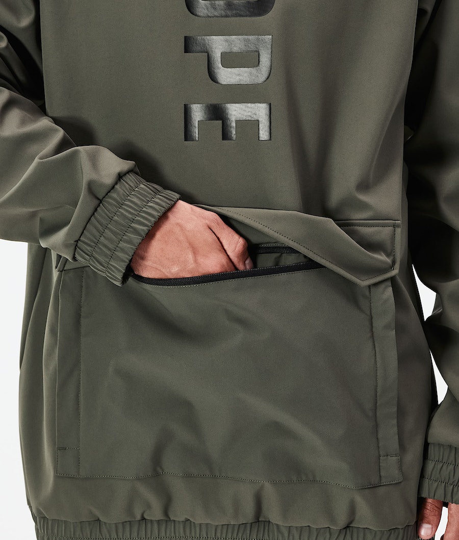Dope Wylie Snowboardjacke Herren Olivgrün Grün | 739-OLJNKC