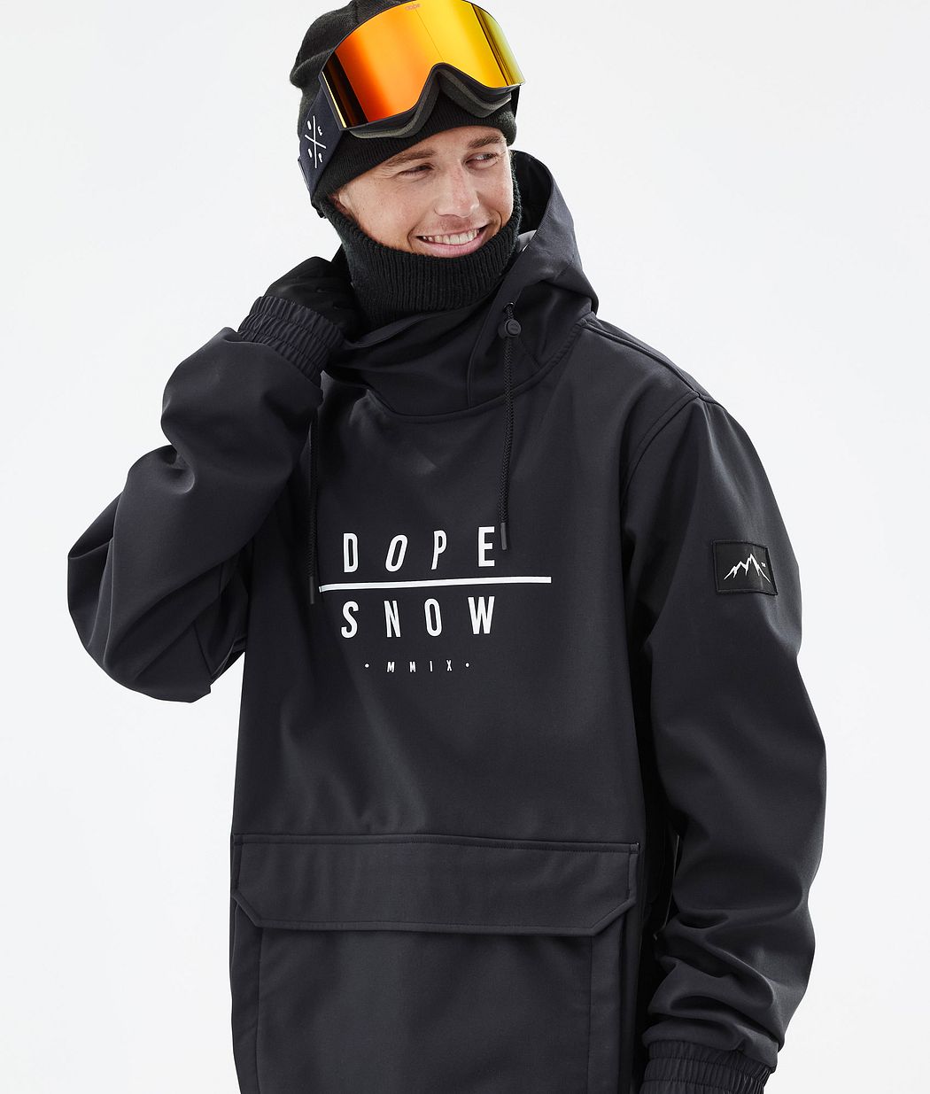Dope Wylie Snowboardjacke Herren Schwarz | 136-EXPMDR