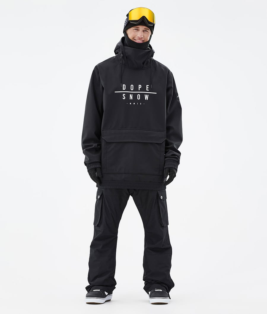 Dope Wylie Snowboardjacke Herren Schwarz | 136-EXPMDR