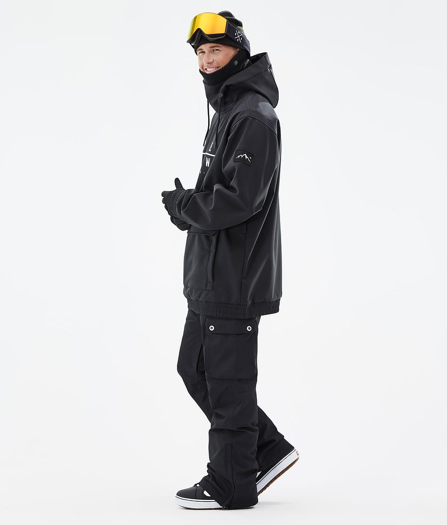 Dope Wylie Snowboardjacke Herren Schwarz | 136-EXPMDR