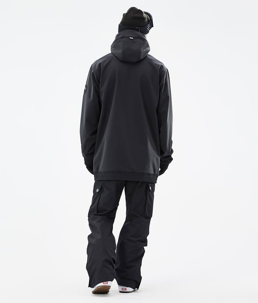 Dope Wylie Snowboardjacke Herren Schwarz | 136-EXPMDR