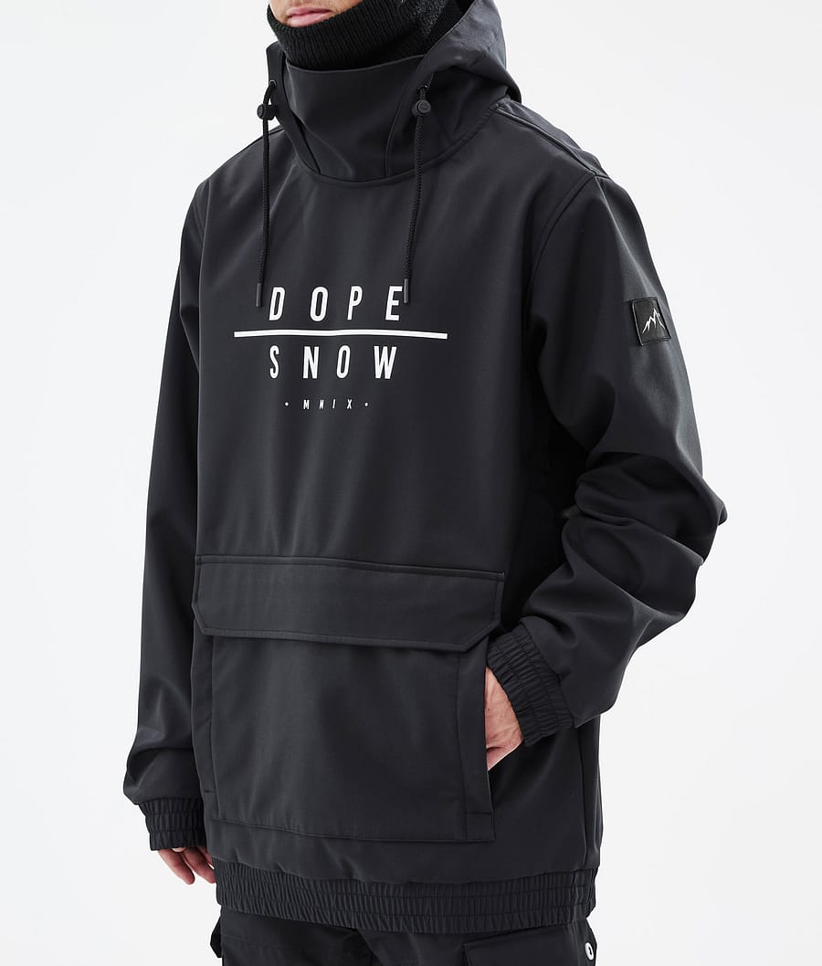 Dope Wylie Snowboardjacke Herren Schwarz | 136-EXPMDR