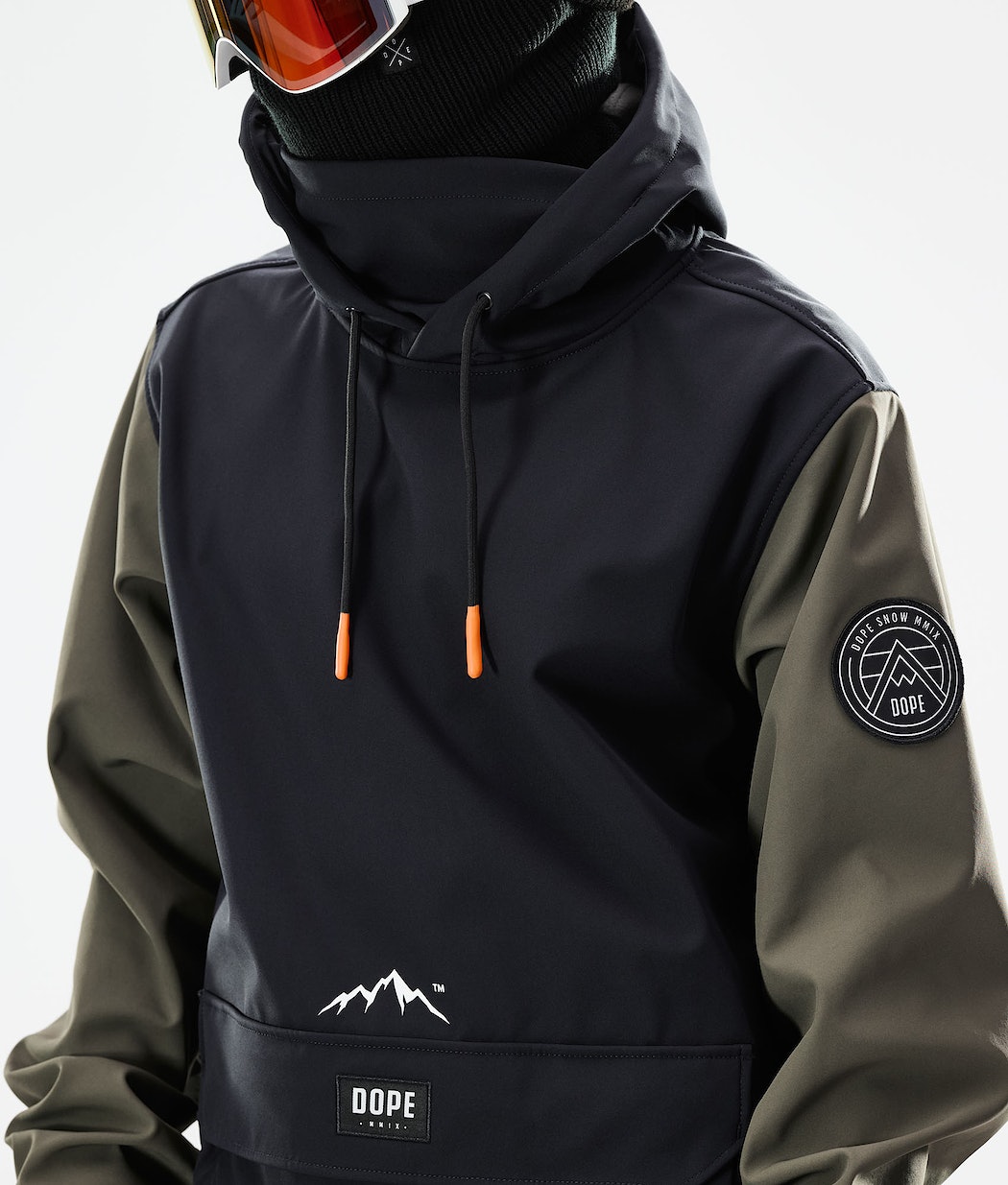 Dope Wylie Snowboardjacke Herren Schwarz Olivgrün Grün | 230-DOMYIJ