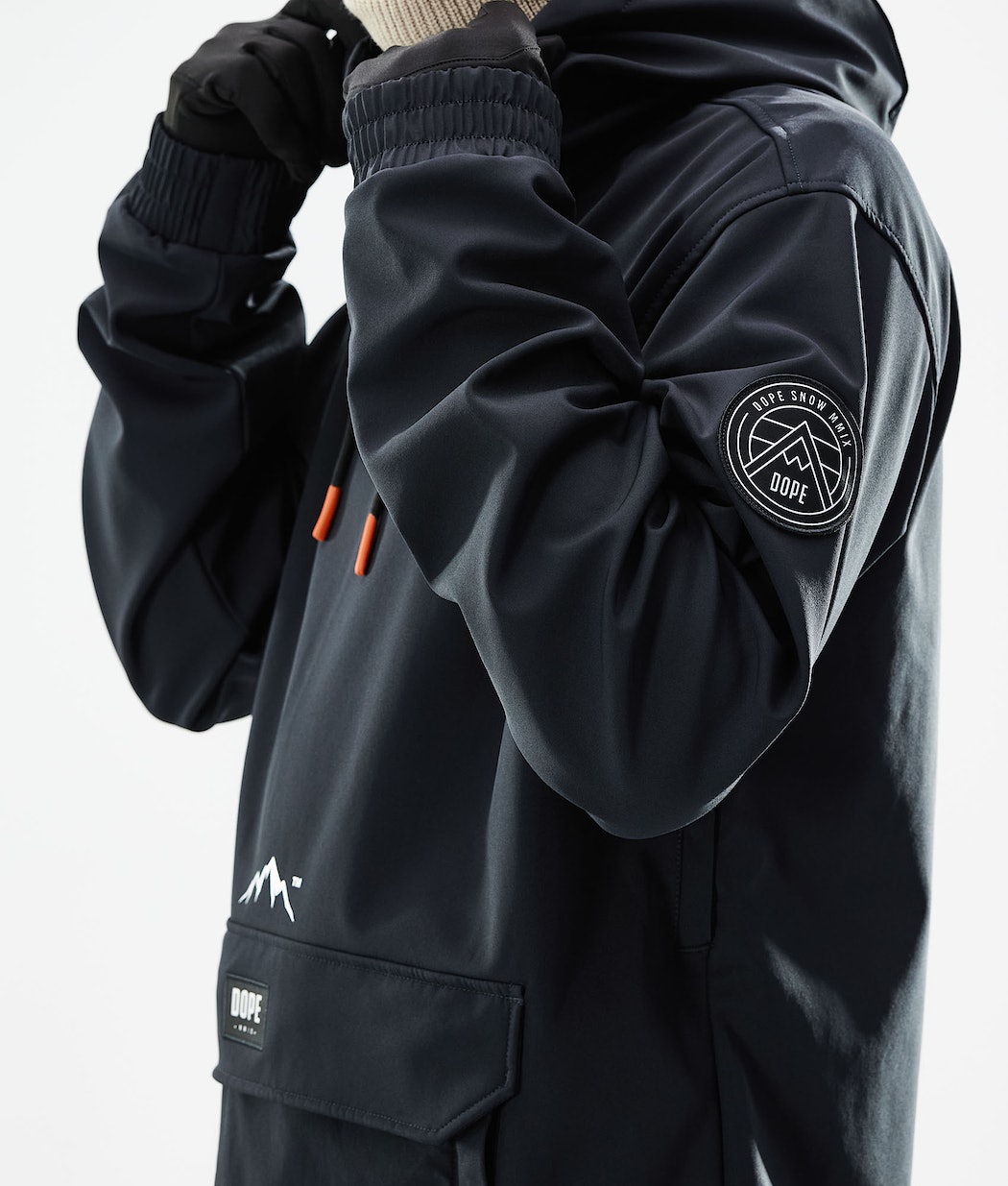 Dope Wylie Snowboardjacke Herren Schwarz | 815-ERUOAN