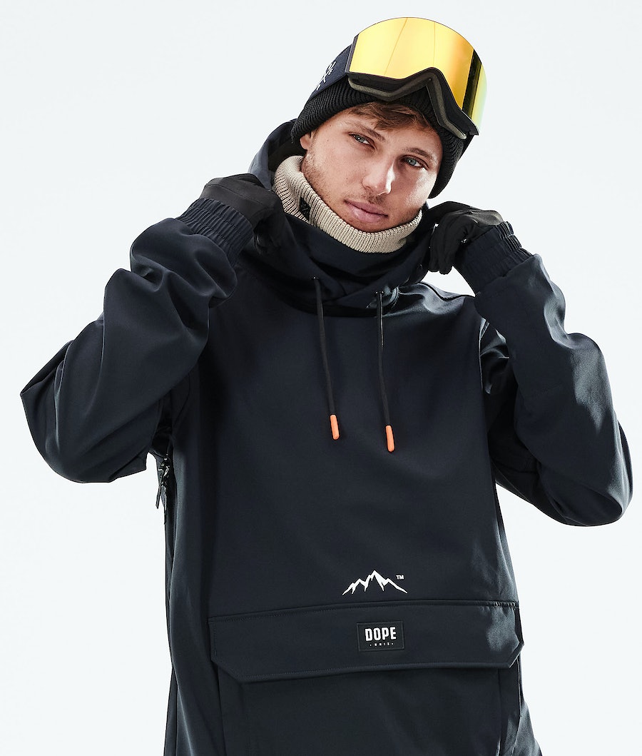 Dope Wylie Snowboardjacke Herren Schwarz | 815-ERUOAN