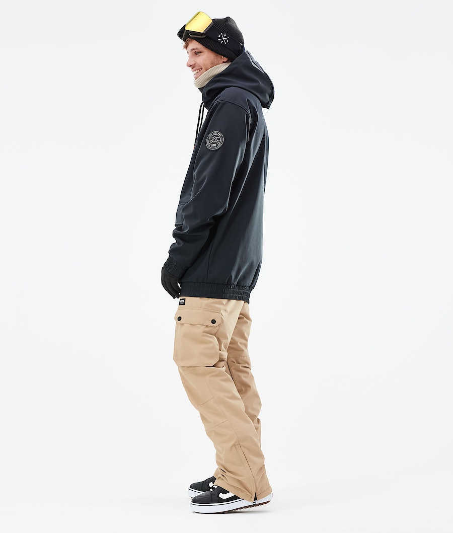 Dope Wylie Snowboardjacke Herren Schwarz | 815-ERUOAN