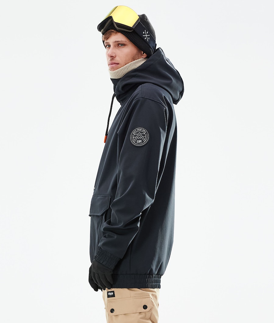 Dope Wylie Snowboardjacke Herren Schwarz | 815-ERUOAN