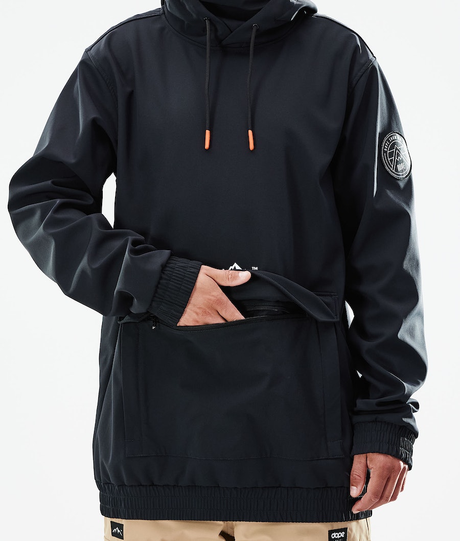 Dope Wylie Snowboardjacke Herren Schwarz | 815-ERUOAN