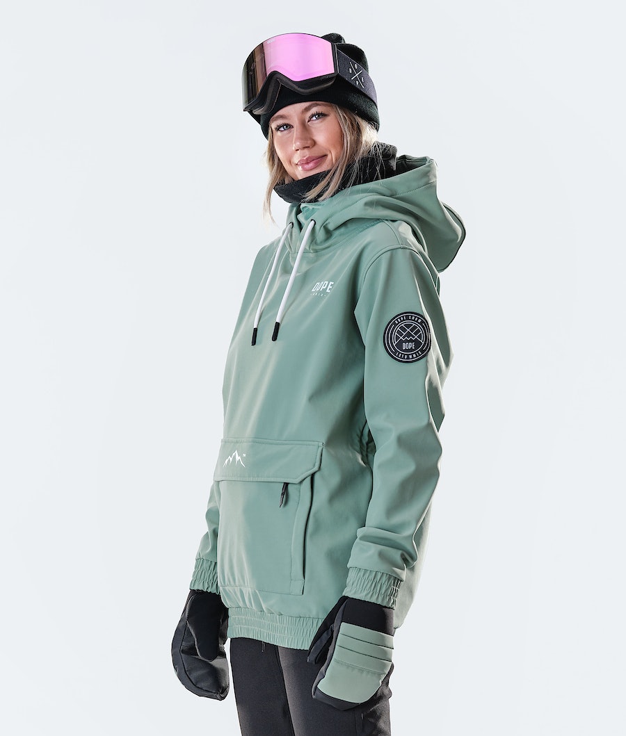 Dope Wylie W 10k Snowboardjacke Damen Grün | 329-MBTOFR