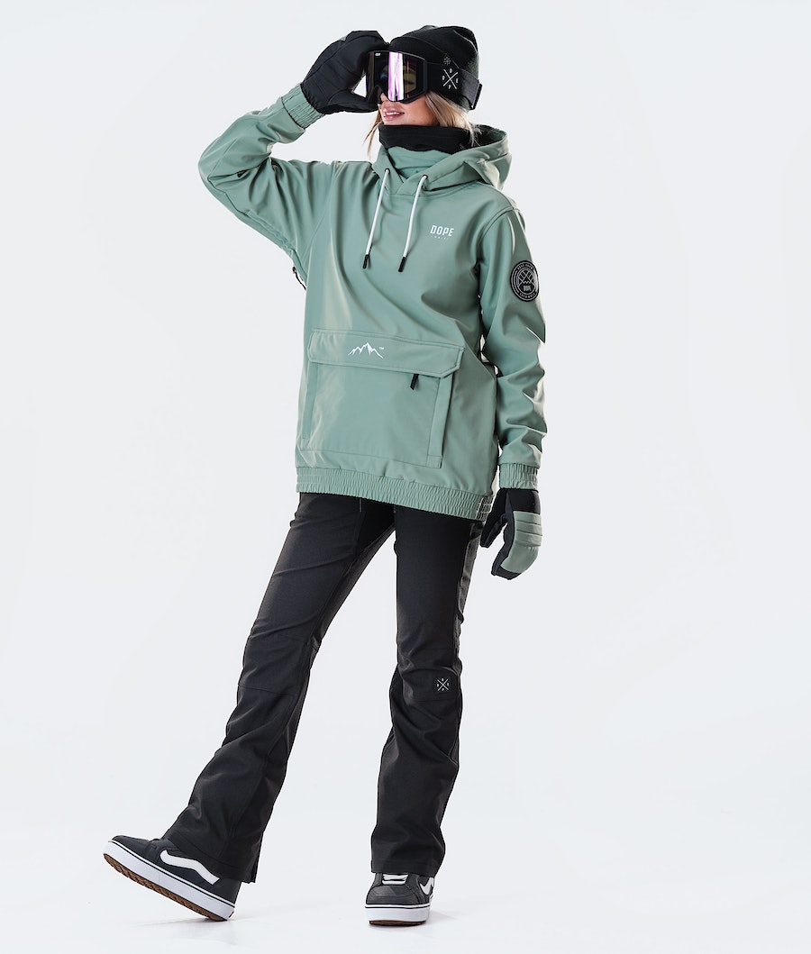 Dope Wylie W 10k Snowboardjacke Damen Grün | 329-MBTOFR