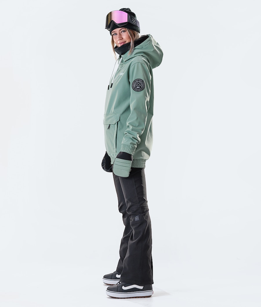Dope Wylie W 10k Snowboardjacke Damen Grün | 329-MBTOFR