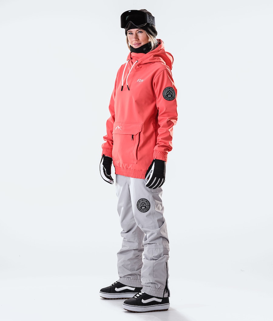 Dope Wylie W 10k Snowboardjacke Damen Koralle | 352-KYDIHU