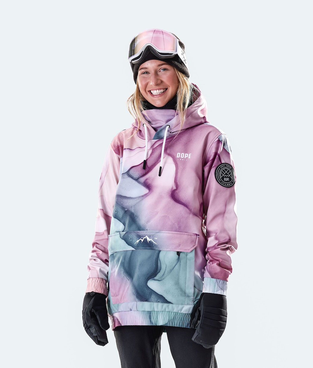 Dope Wylie W 10k Snowboardjacke Damen Mehrfarbig Rosa | 468-XJHMIZ