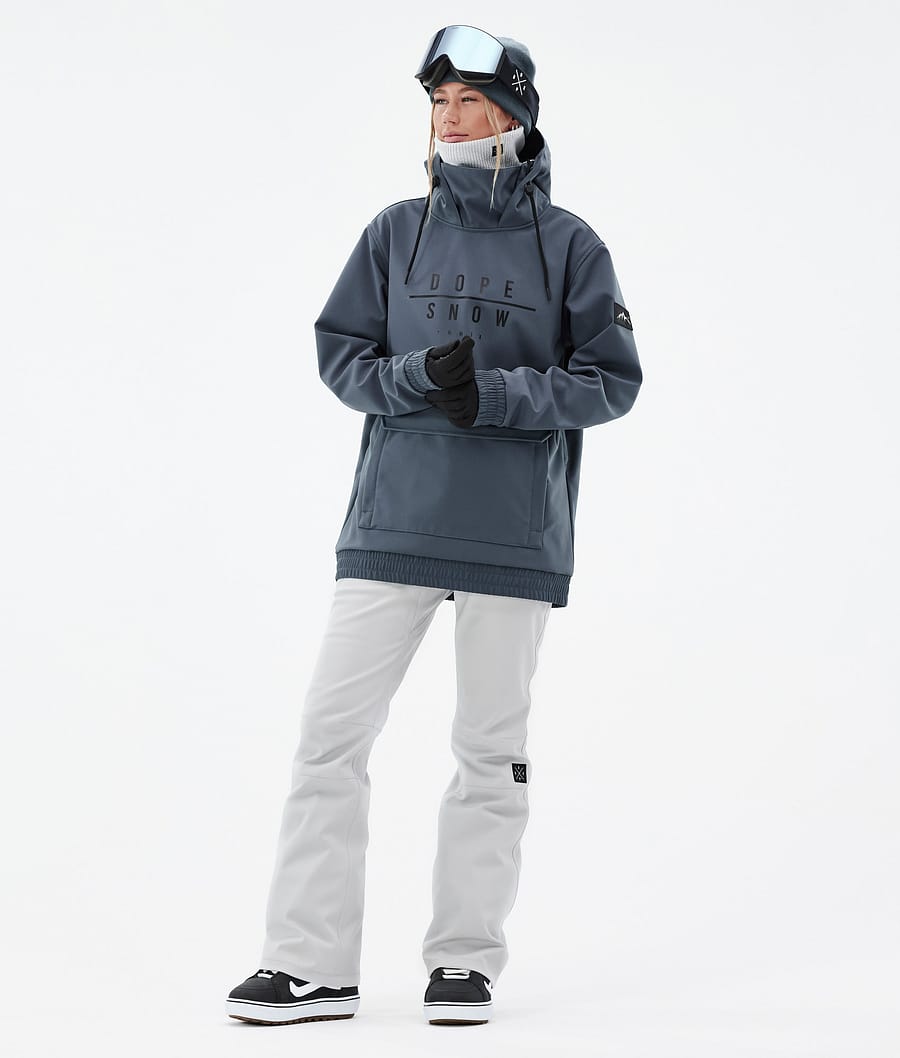 Dope Wylie W Snowboardjacke Damen Blau | 952-OMNWGJ