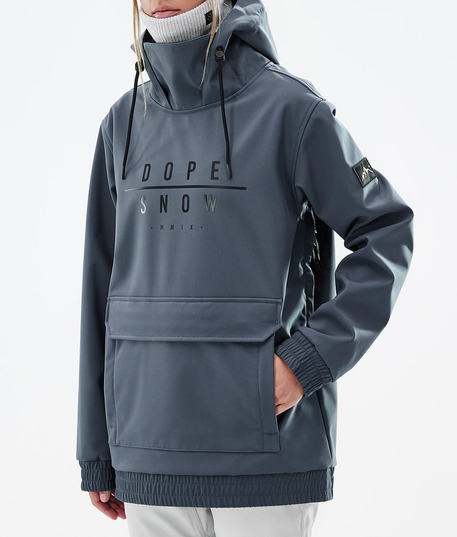 Dope Wylie W Snowboardjacke Damen Blau | 952-OMNWGJ