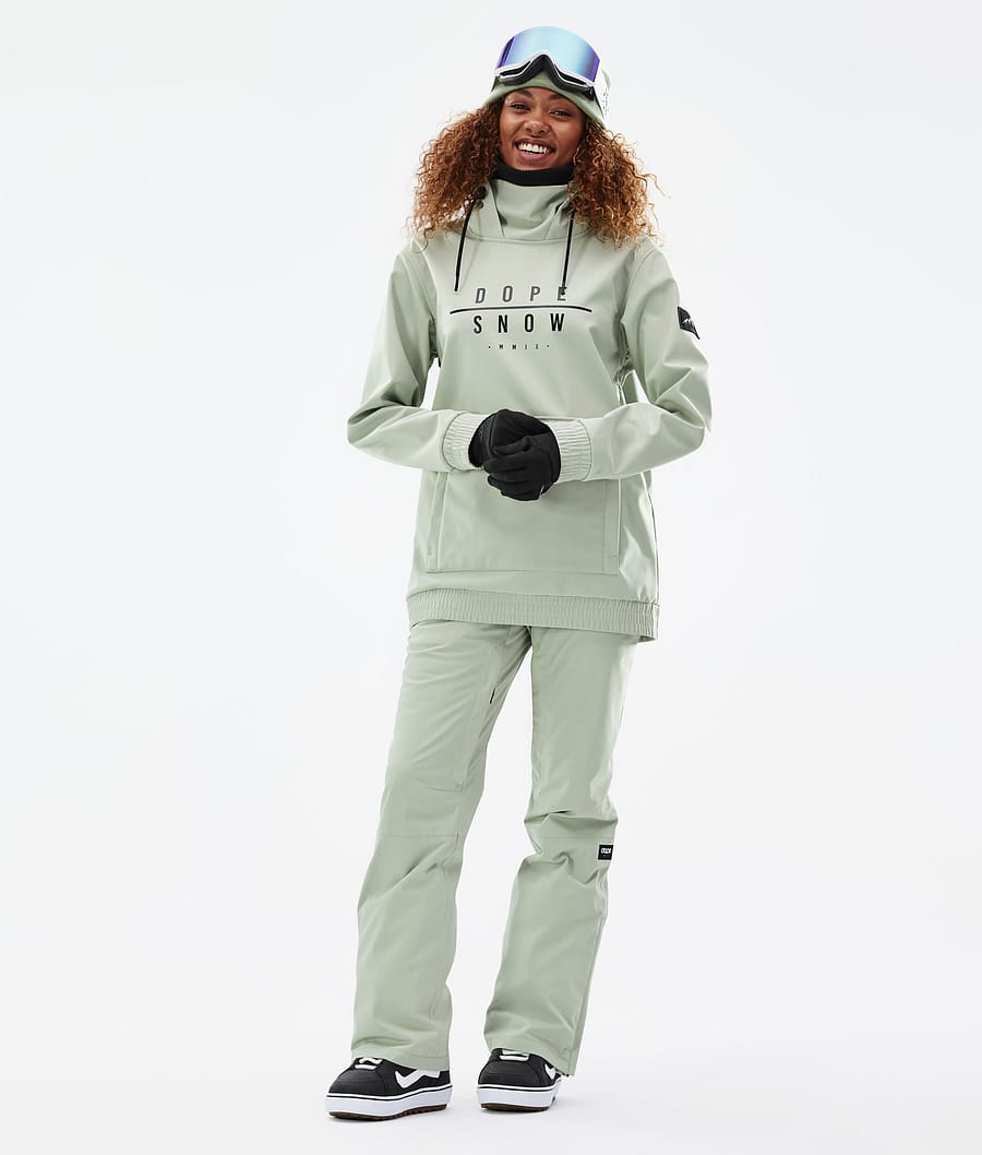 Dope Wylie W Snowboardjacke Damen Grün | 801-EWRTSQ