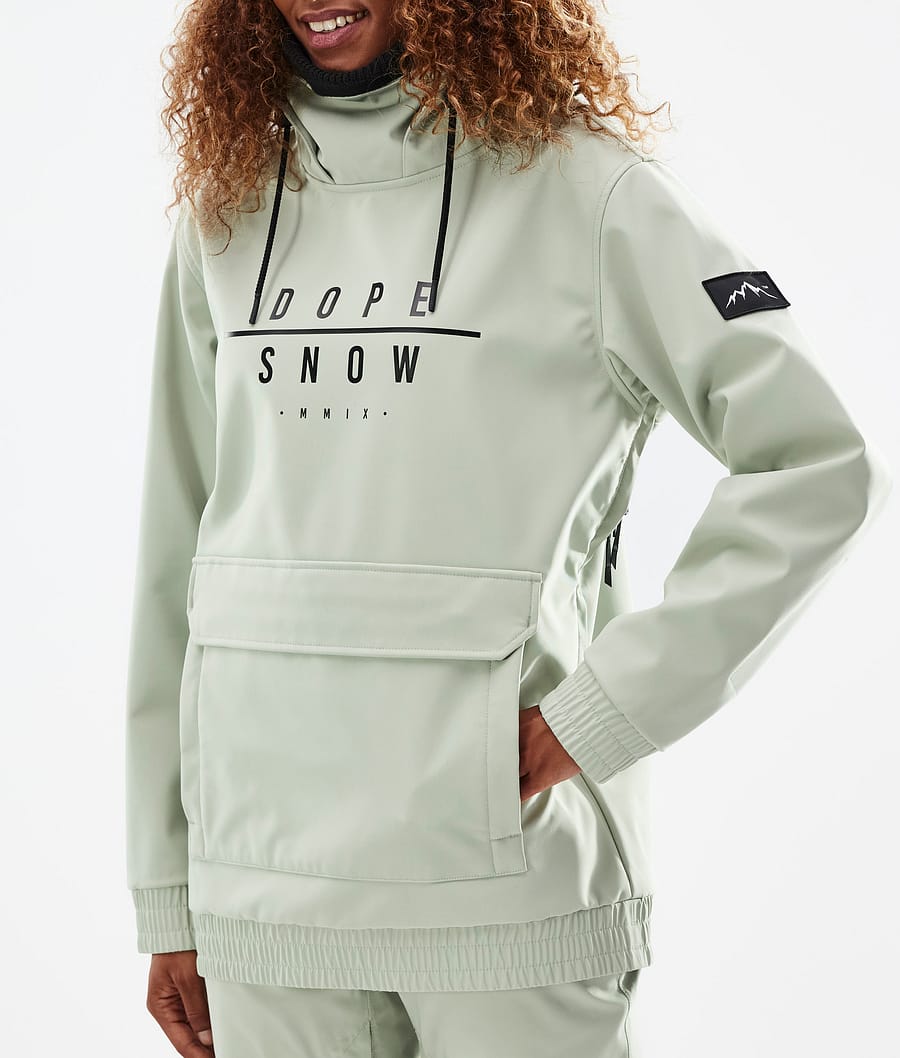 Dope Wylie W Snowboardjacke Damen Grün | 801-EWRTSQ