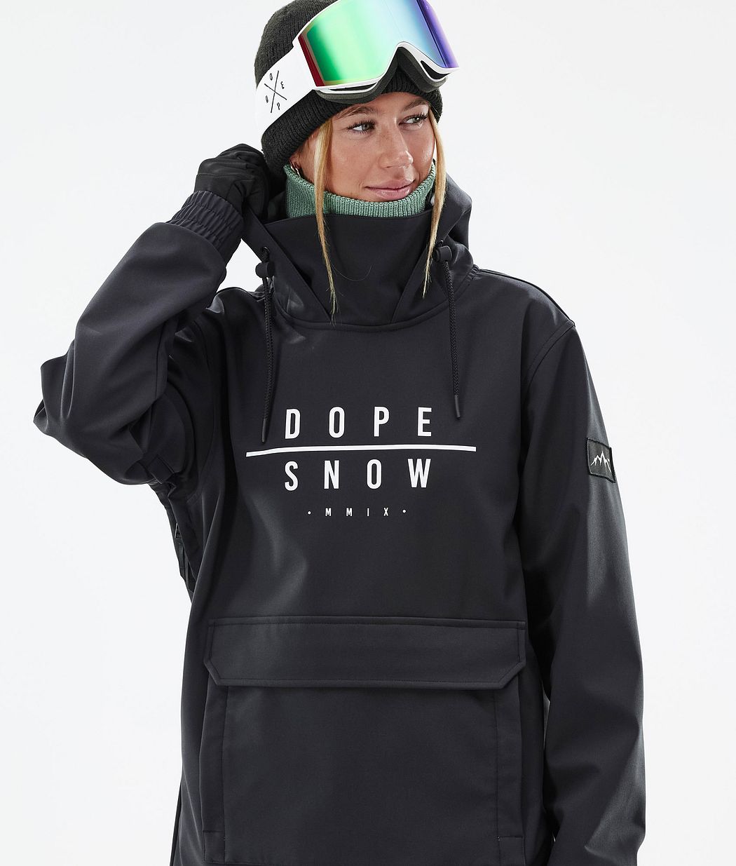 Dope Wylie W Snowboardjacke Damen Schwarz | 623-ESHYOT