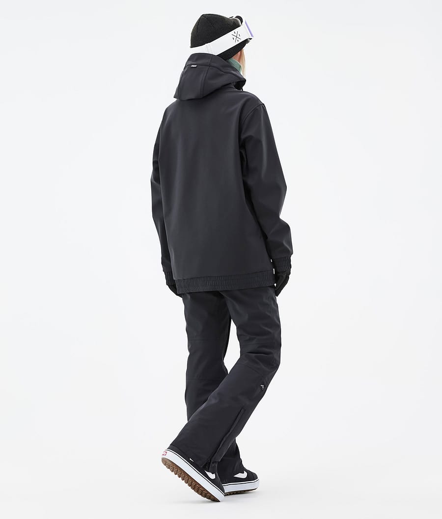 Dope Wylie W Snowboardjacke Damen Schwarz | 623-ESHYOT