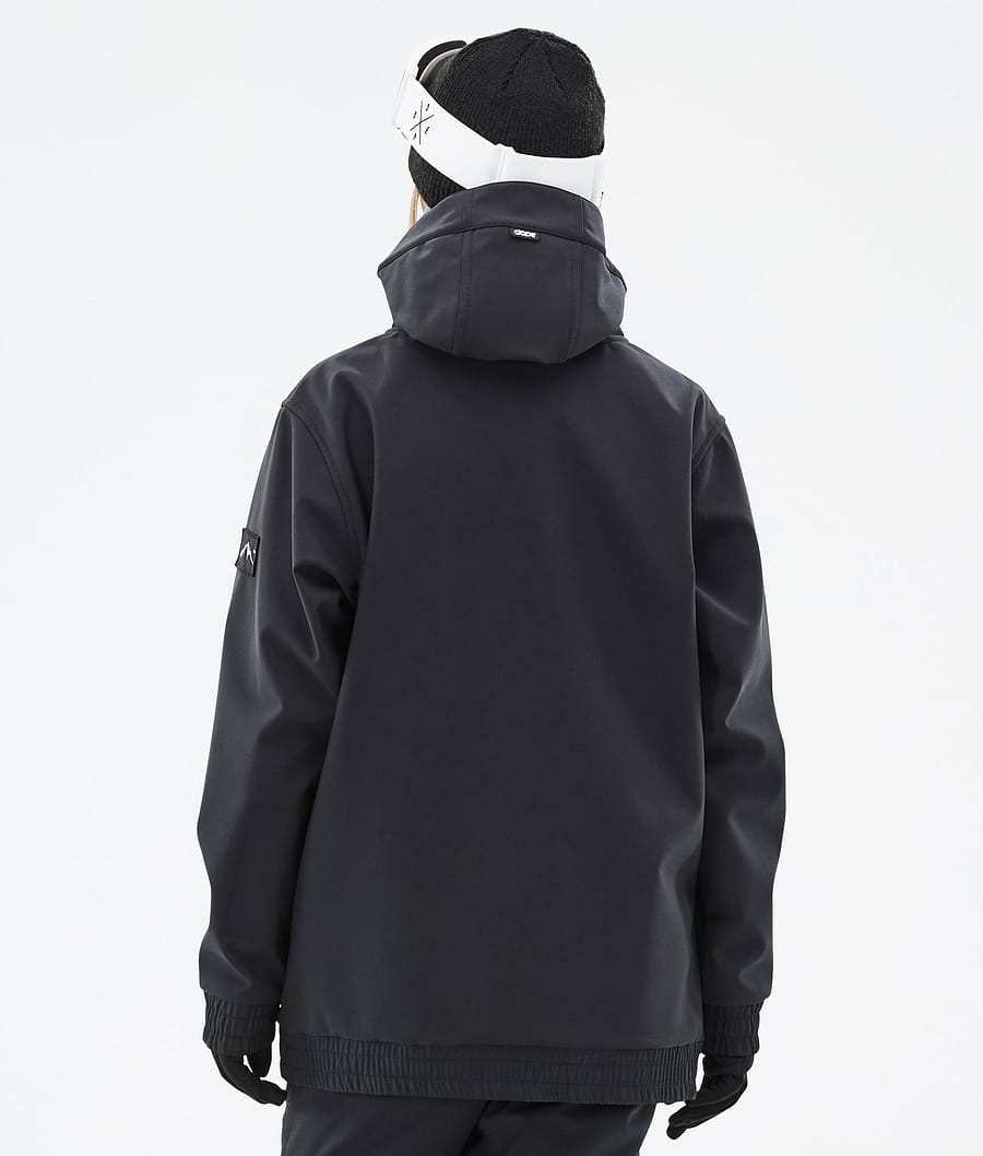 Dope Wylie W Snowboardjacke Damen Schwarz | 623-ESHYOT