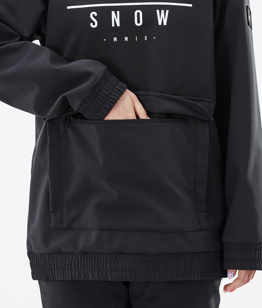 Dope Wylie W Snowboardjacke Damen Schwarz | 623-ESHYOT