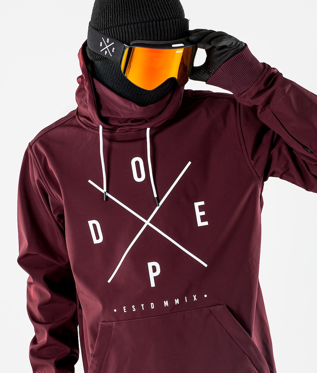 Dope Yeti 10k Snowboardjacke Herren Bordeaux | 083-GMRLSU