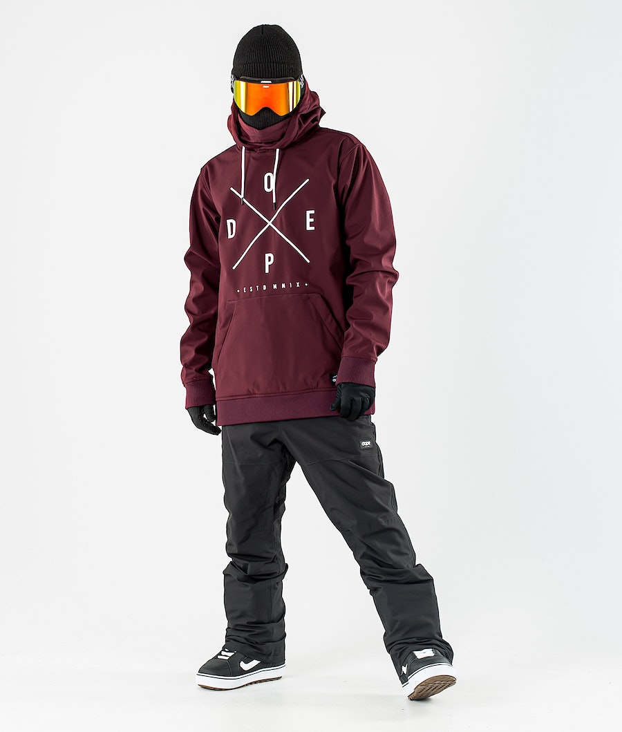 Dope Yeti 10k Snowboardjacke Herren Bordeaux | 083-GMRLSU