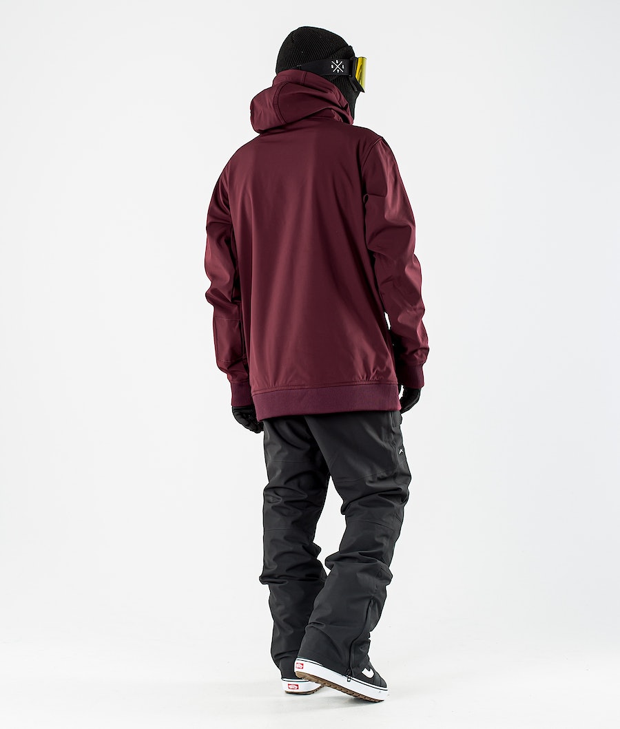 Dope Yeti 10k Snowboardjacke Herren Bordeaux | 083-GMRLSU