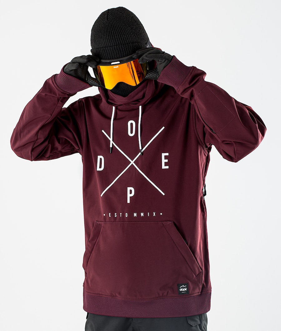 Dope Yeti 10k Snowboardjacke Herren Bordeaux | 083-GMRLSU