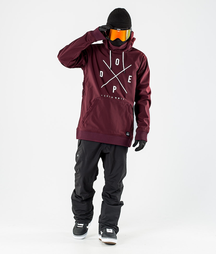 Dope Yeti 10k Snowboardjacke Herren Bordeaux | 083-GMRLSU