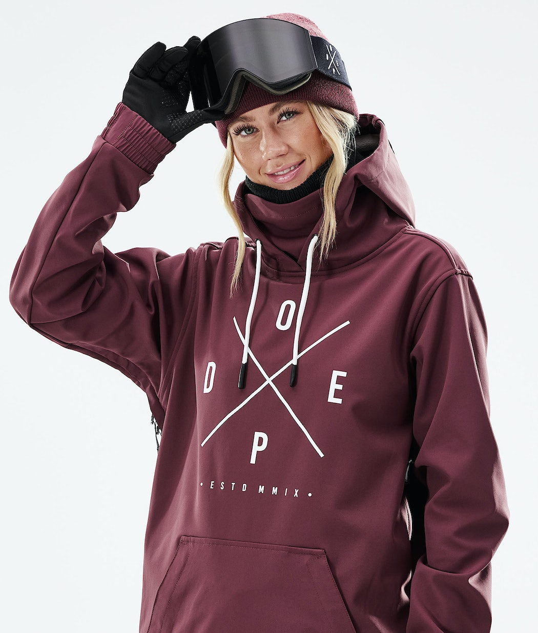 Dope Yeti 2021 Snowboardjacke Damen Bordeaux | 972-CZEWQA