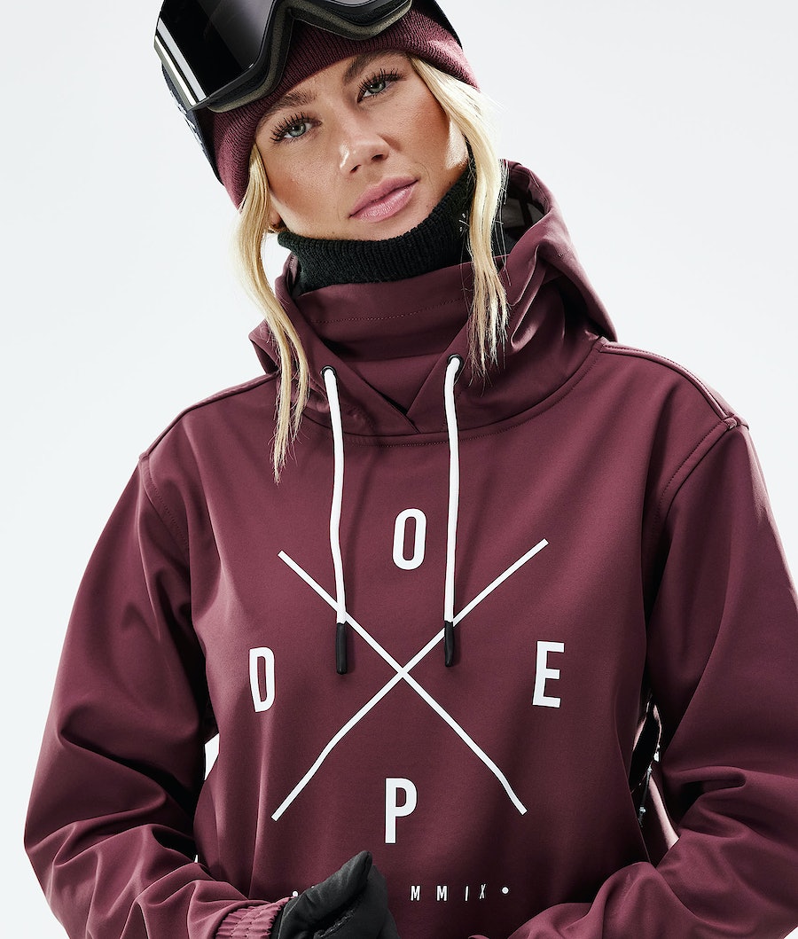 Dope Yeti 2021 Snowboardjacke Damen Bordeaux | 972-CZEWQA