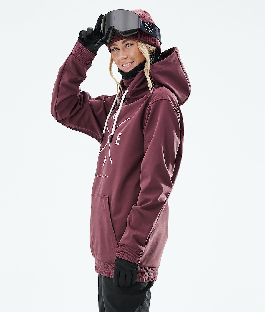 Dope Yeti 2021 Snowboardjacke Damen Bordeaux | 972-CZEWQA