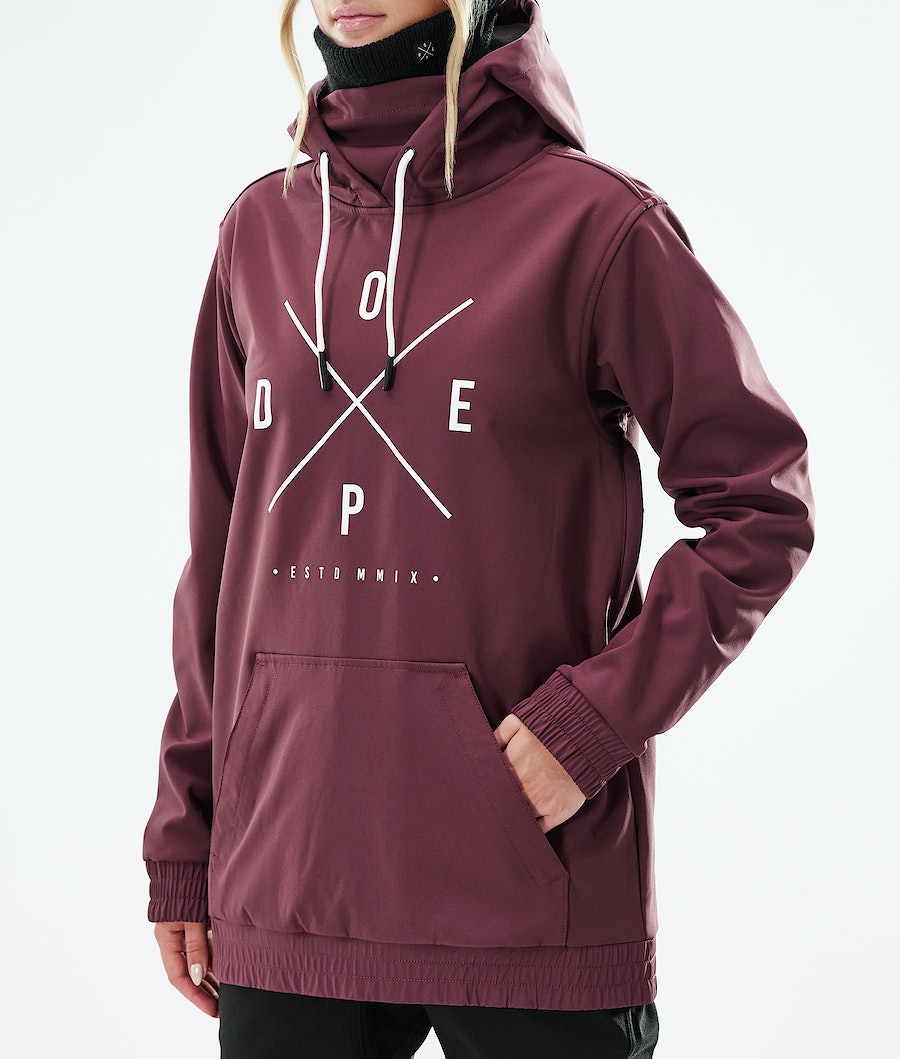 Dope Yeti 2021 Snowboardjacke Damen Bordeaux | 972-CZEWQA