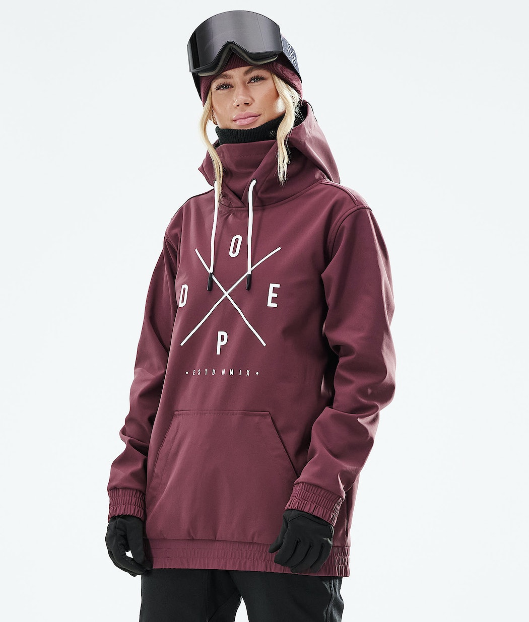 Dope Yeti 2021 Snowboardjacke Damen Bordeaux | 972-CZEWQA