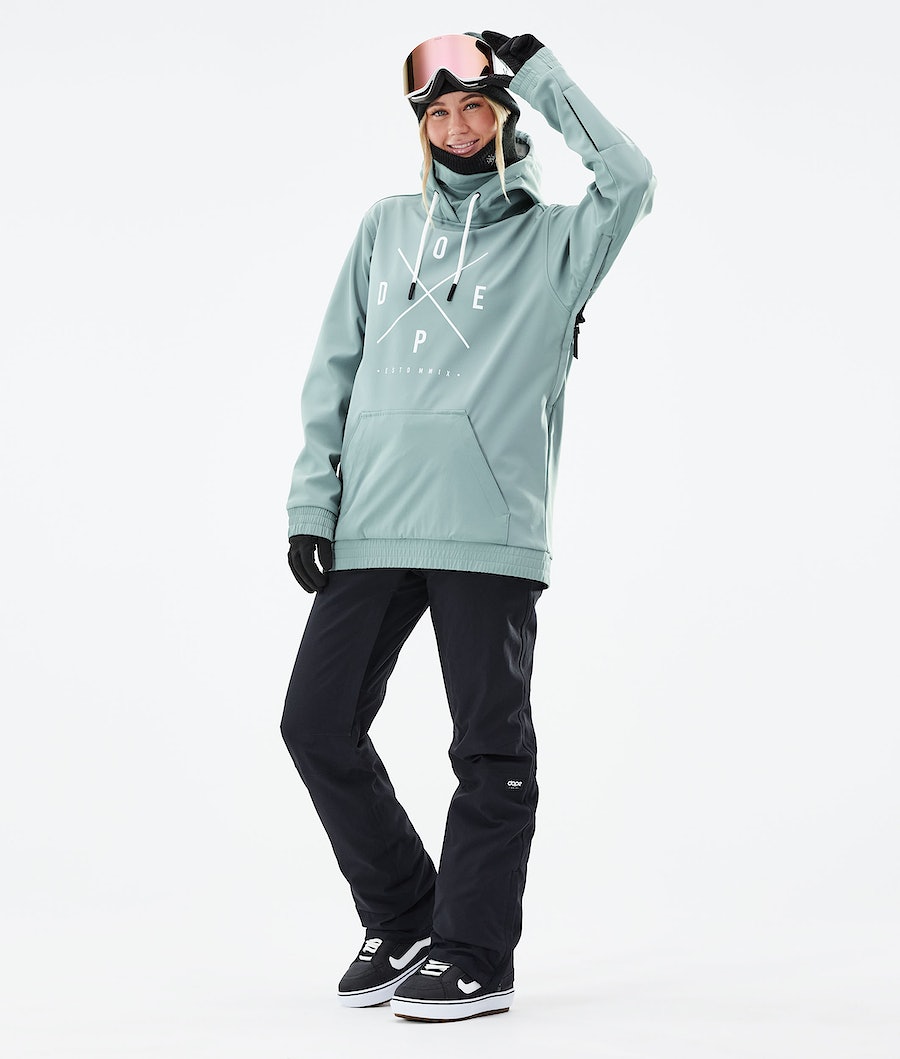 Dope Yeti 2021 Snowboardjacke Damen Grün | 740-XCZFJI