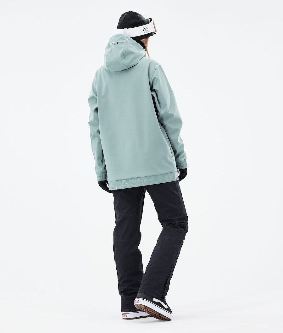 Dope Yeti 2021 Snowboardjacke Damen Grün | 740-XCZFJI