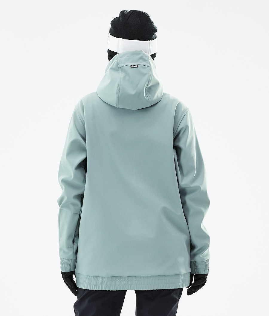 Dope Yeti 2021 Snowboardjacke Damen Grün | 740-XCZFJI