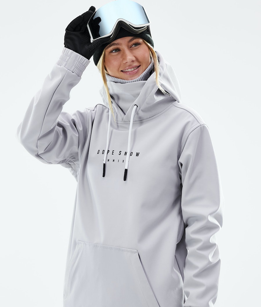 Dope Yeti 2021 Snowboardjacke Damen Hellgrau | 426-COFMRU